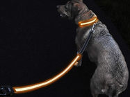 High Visibility LED Dog Leash , Durable Reflective LED Pet Leash Lightweight