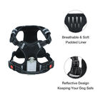 Comfortable Nylon Dog Harness , Reflective Oxford Soft Dog Harness Vest
