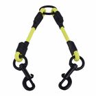 PVC Dual Dog Leash Coupler Water Resistant For Two Big Small Dogs Pet